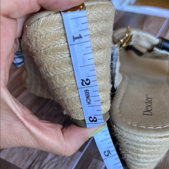 Dexter Black and Plaid Sandals - Picture 4 of 6